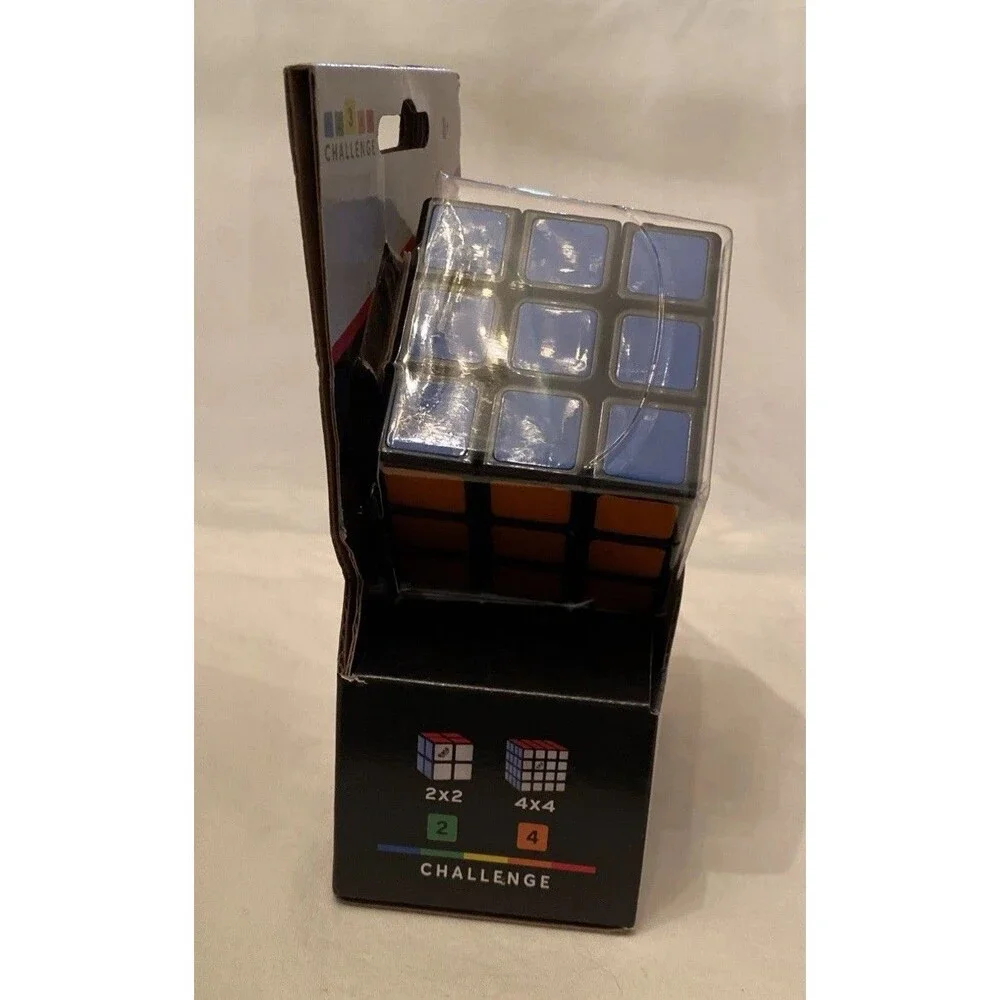 Rubik’s Cube, The Original 3x3 Brain Teaser Fidget Toy (6063964) New Sealed